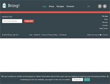 Tablet Screenshot of getbring.com